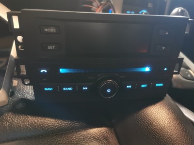 Radio działa ale brak wyświetlania klimy