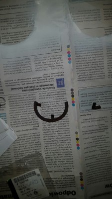 To co zostało że starej podkładki.
